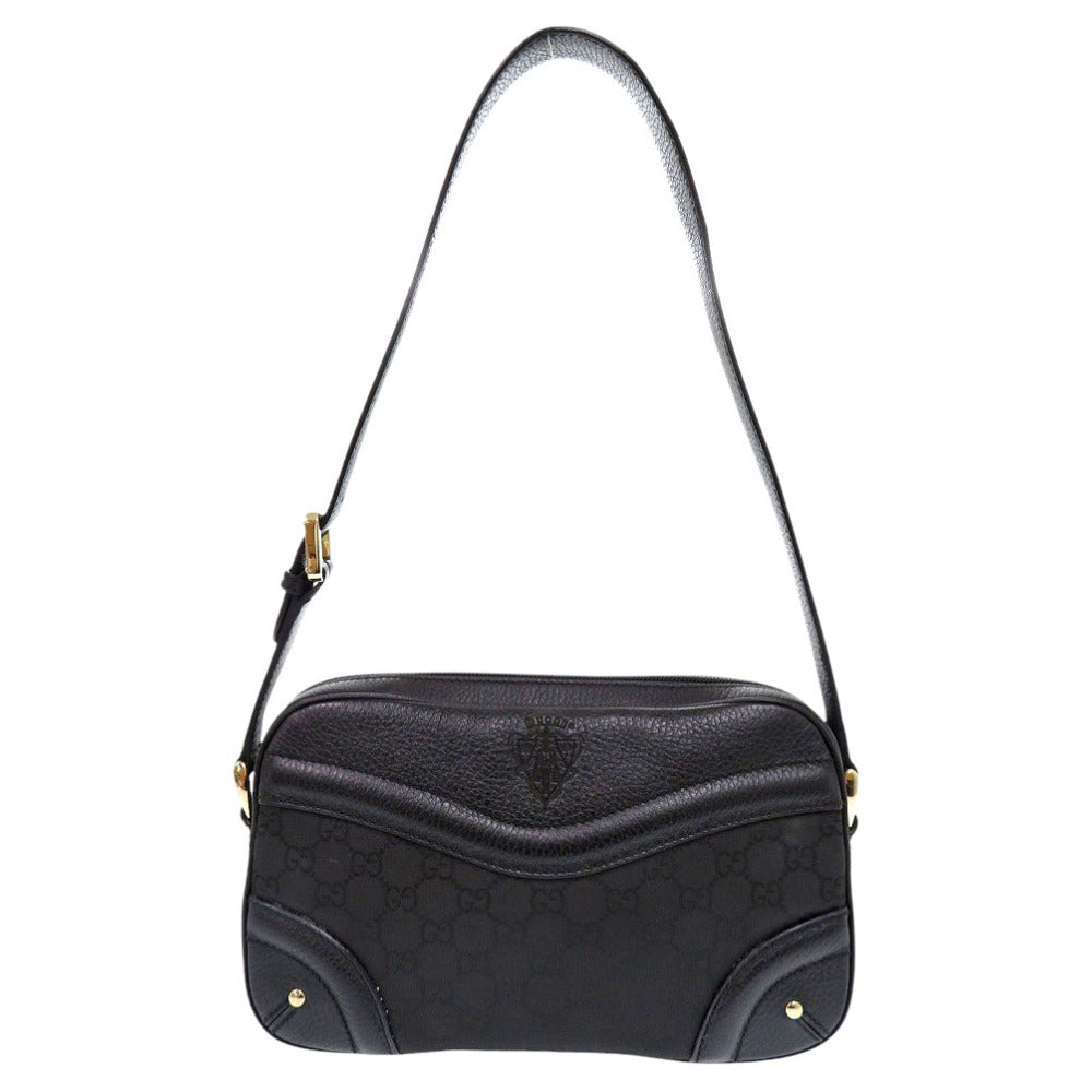 GUCCI Shoulder Bag 262900 Leather, Nylon black Crest Women