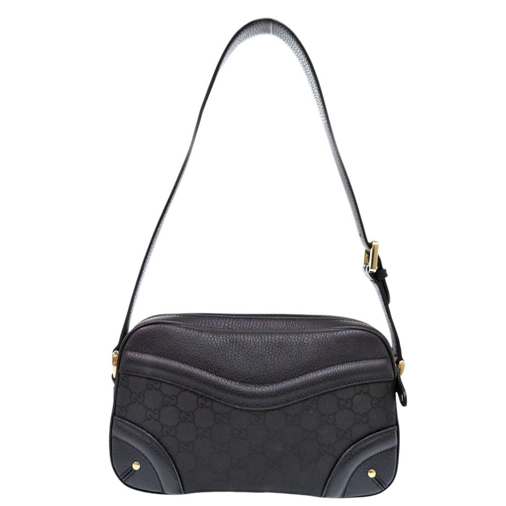 GUCCI Shoulder Bag 262900 Leather, Nylon black Crest Women