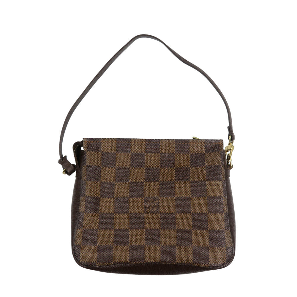 LOUIS VUITTON Handbag Damier canvas Brown Damier Truth makeup