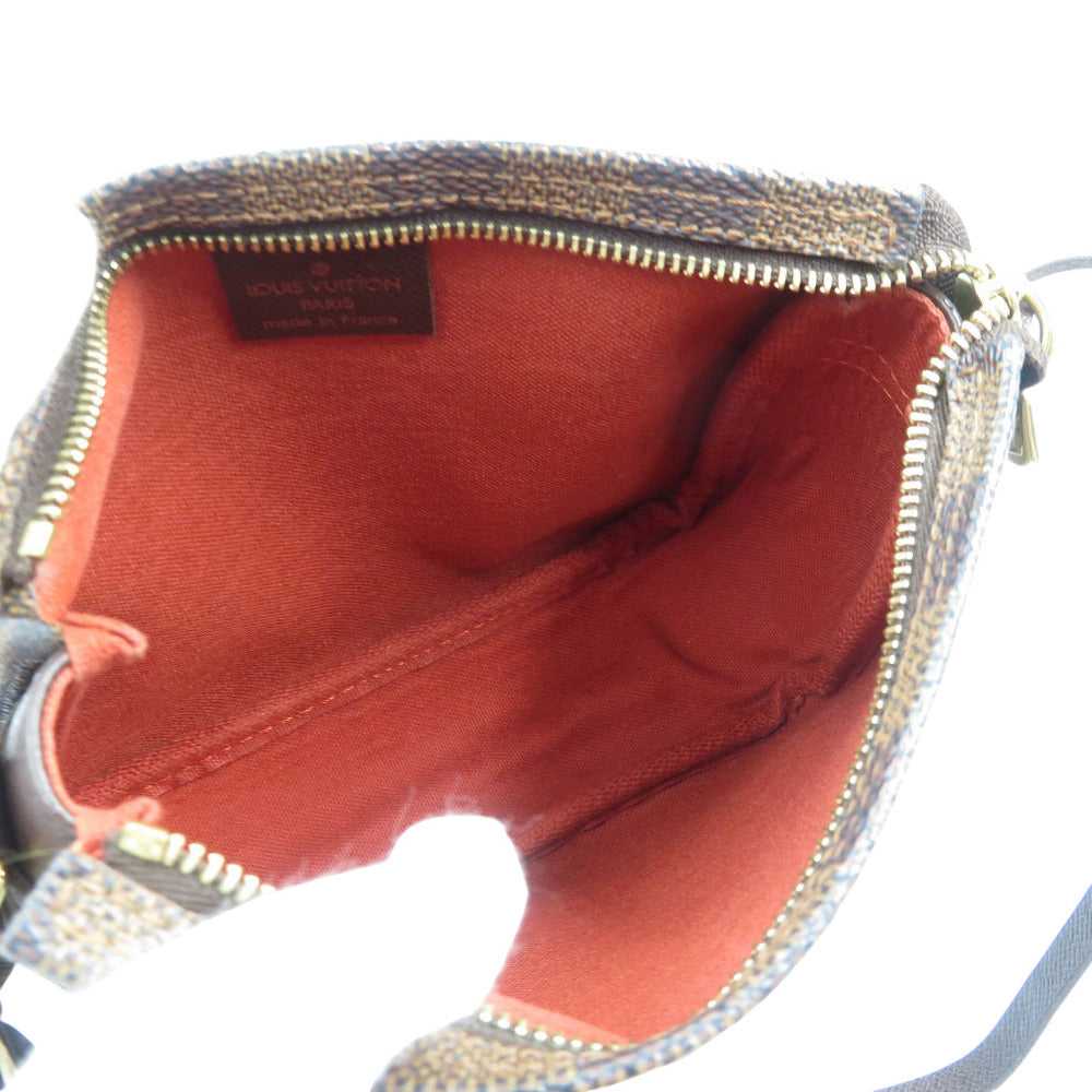 LOUIS VUITTON Handbag Damier canvas Brown Damier Truth makeup