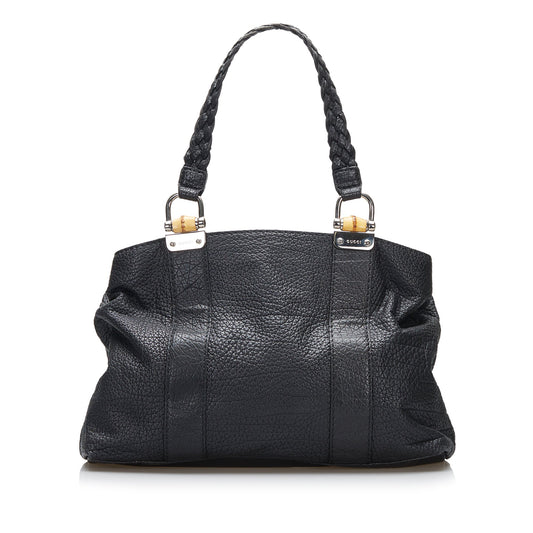 Gucci Bamboo Leather Tote Style 25