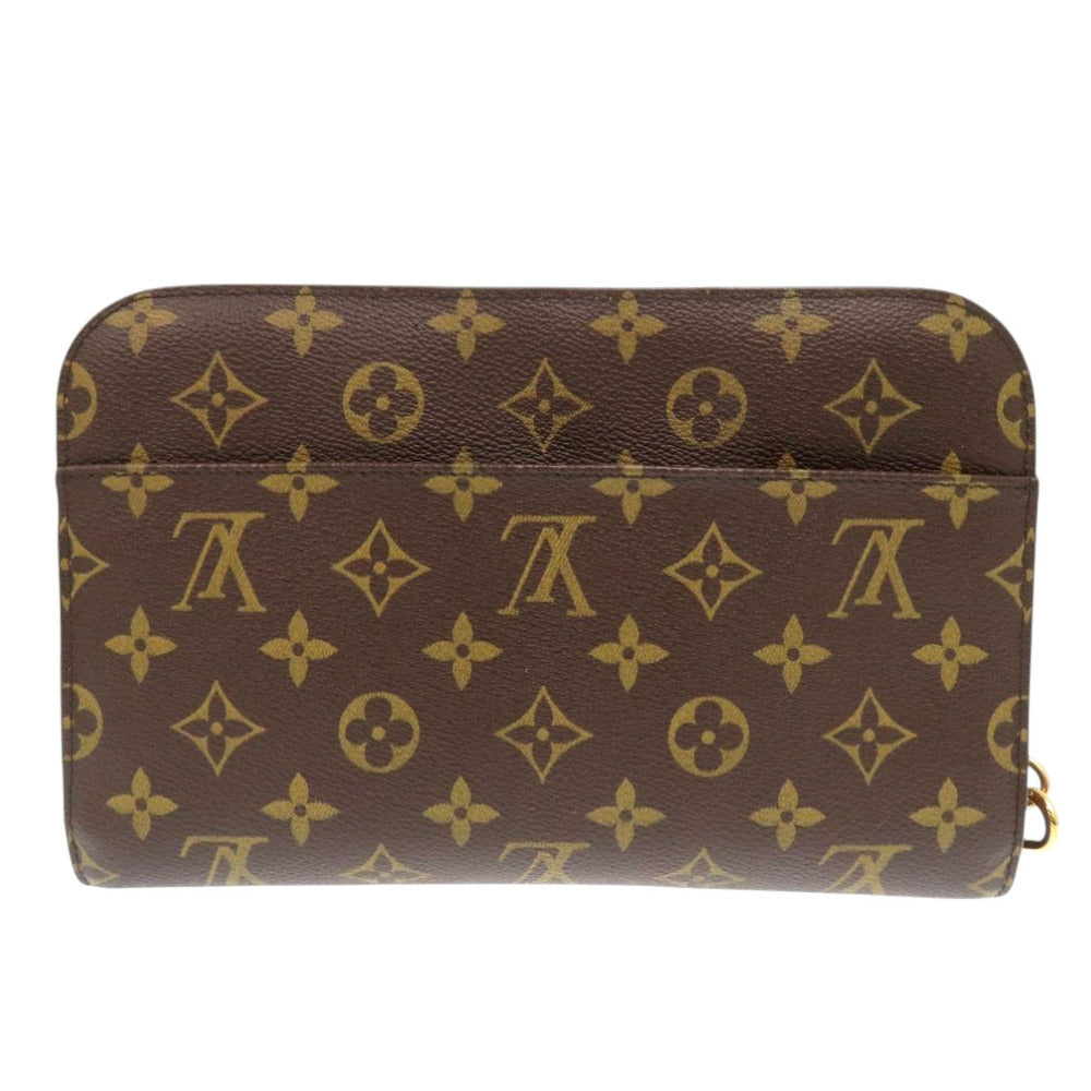 Luxury Women's Handbag | LOUIS VUITTON business bag Monogram canvas Brown Orsay unisex(Unisex)