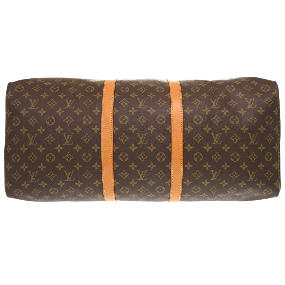 LOUIS VUITTON Boston Duffel bag Monogram canvas Brown Monogram Keepall 60 mens