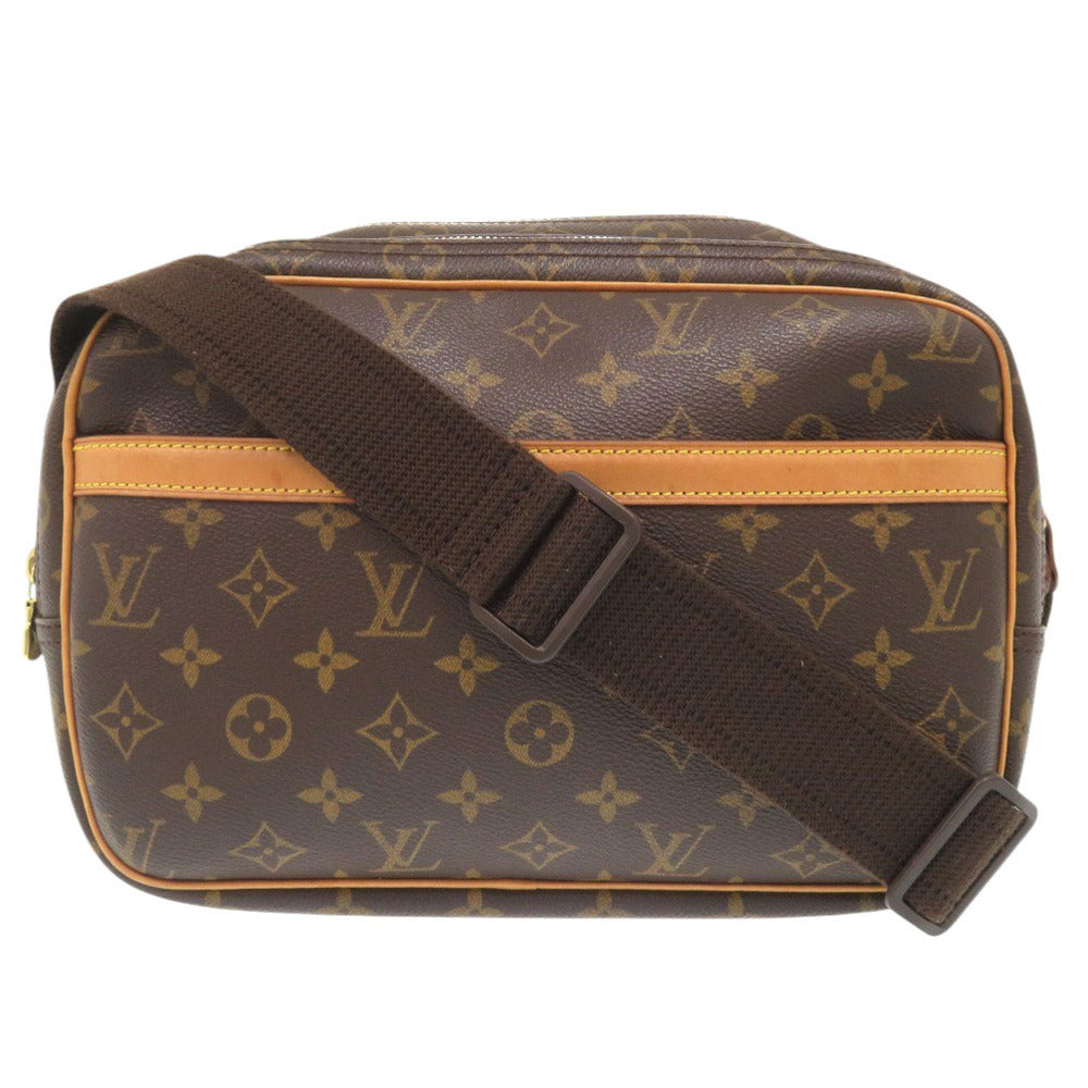 LOUIS VUITTON Shoulder Bag Monogram canvas Brown Monogram Reporter PM Women(Unisex)
