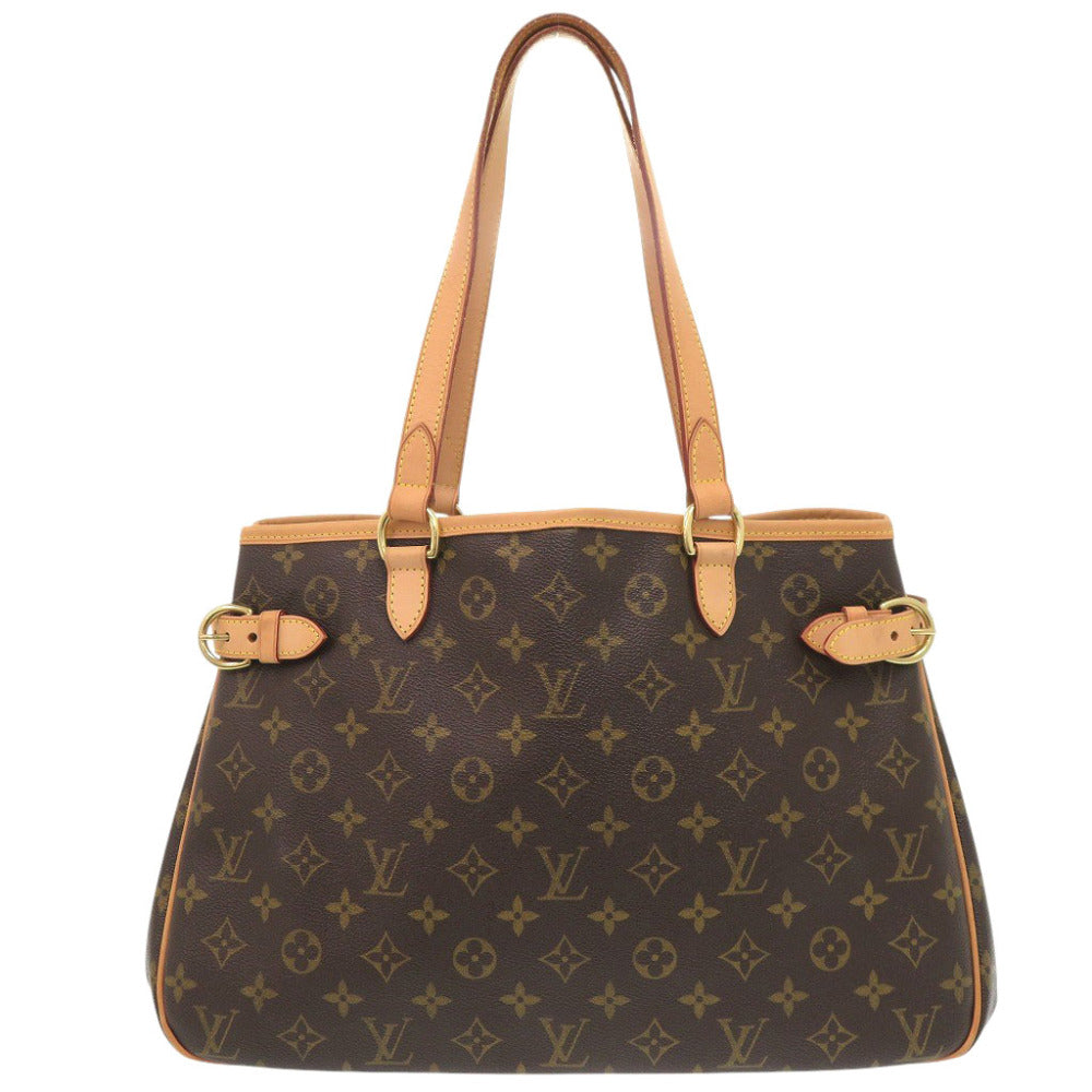 LOUIS VUITTON Handbag Monogram canvas Brown Monogram Batignolles Horizontal Women