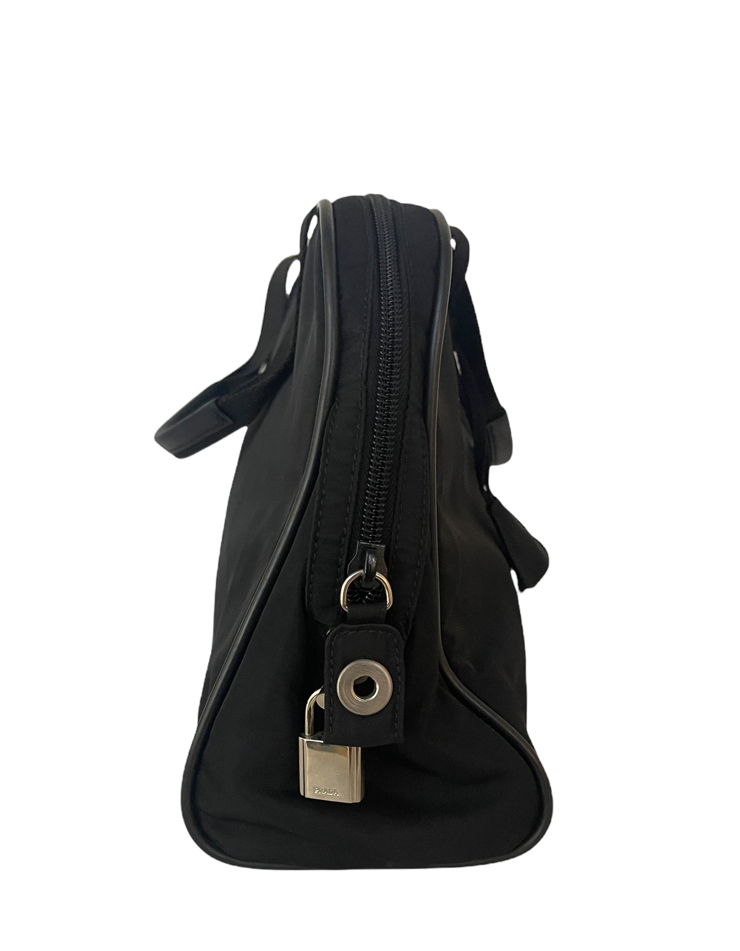 Prada Black Tessuto Nylon Handbag