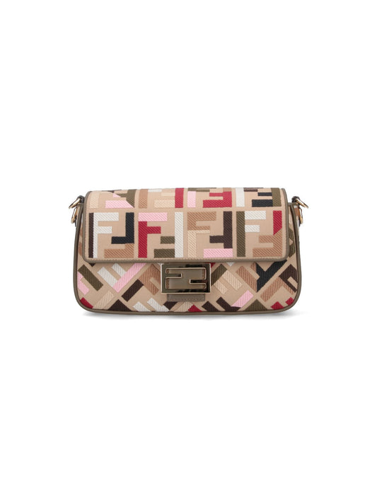 Fendi Women "Baguette" Medium Crossbody Bag