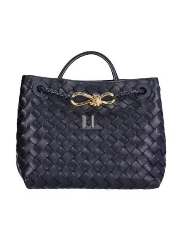 Luxury Bottega Veneta Andiamo Small Tote Bag Black