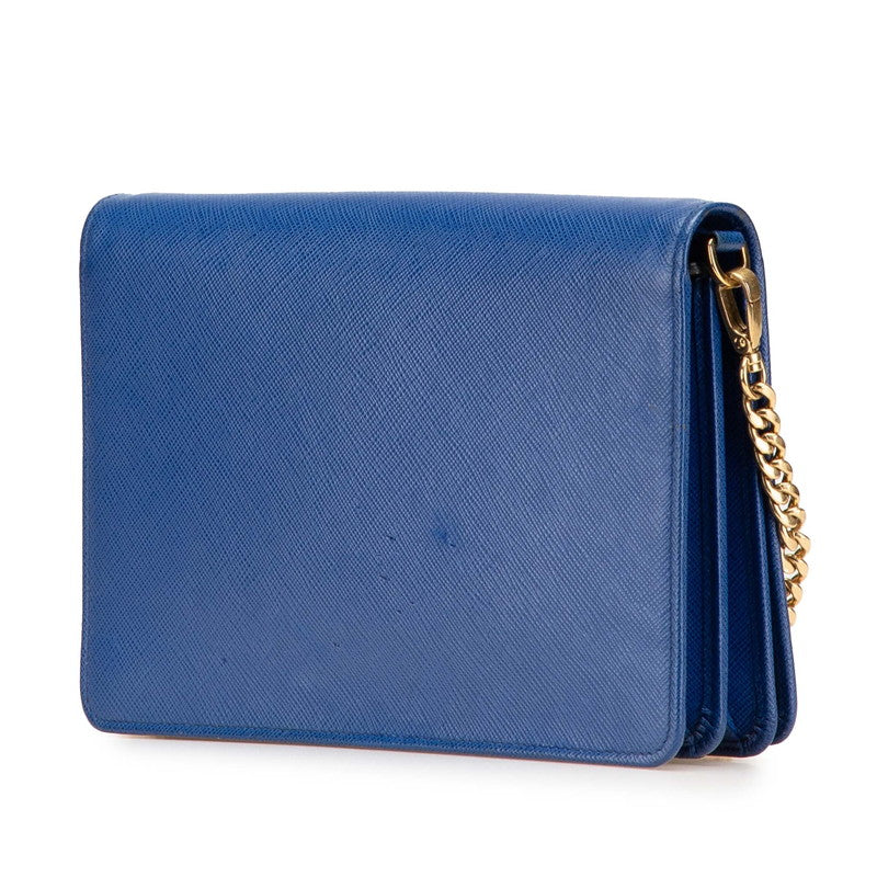 Prada 1BP012 Saffiano Leather Shoulder Bag