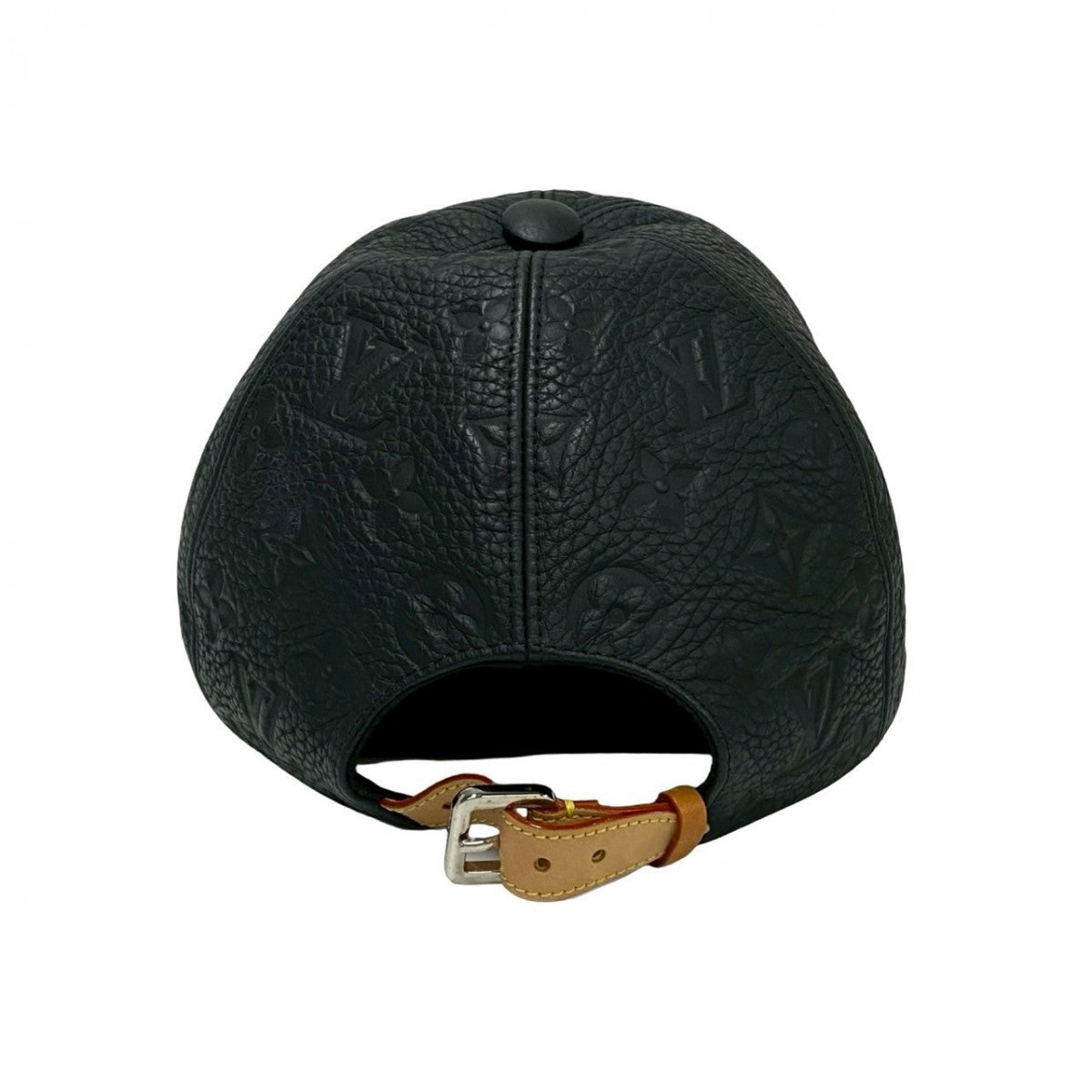 Luxury Women's Handbag | LOUIS VUITTON cap Taurillon Clemence leather, cotton, cupra black Monogram Ann Platt Newsboy cap 1.1 mens 58