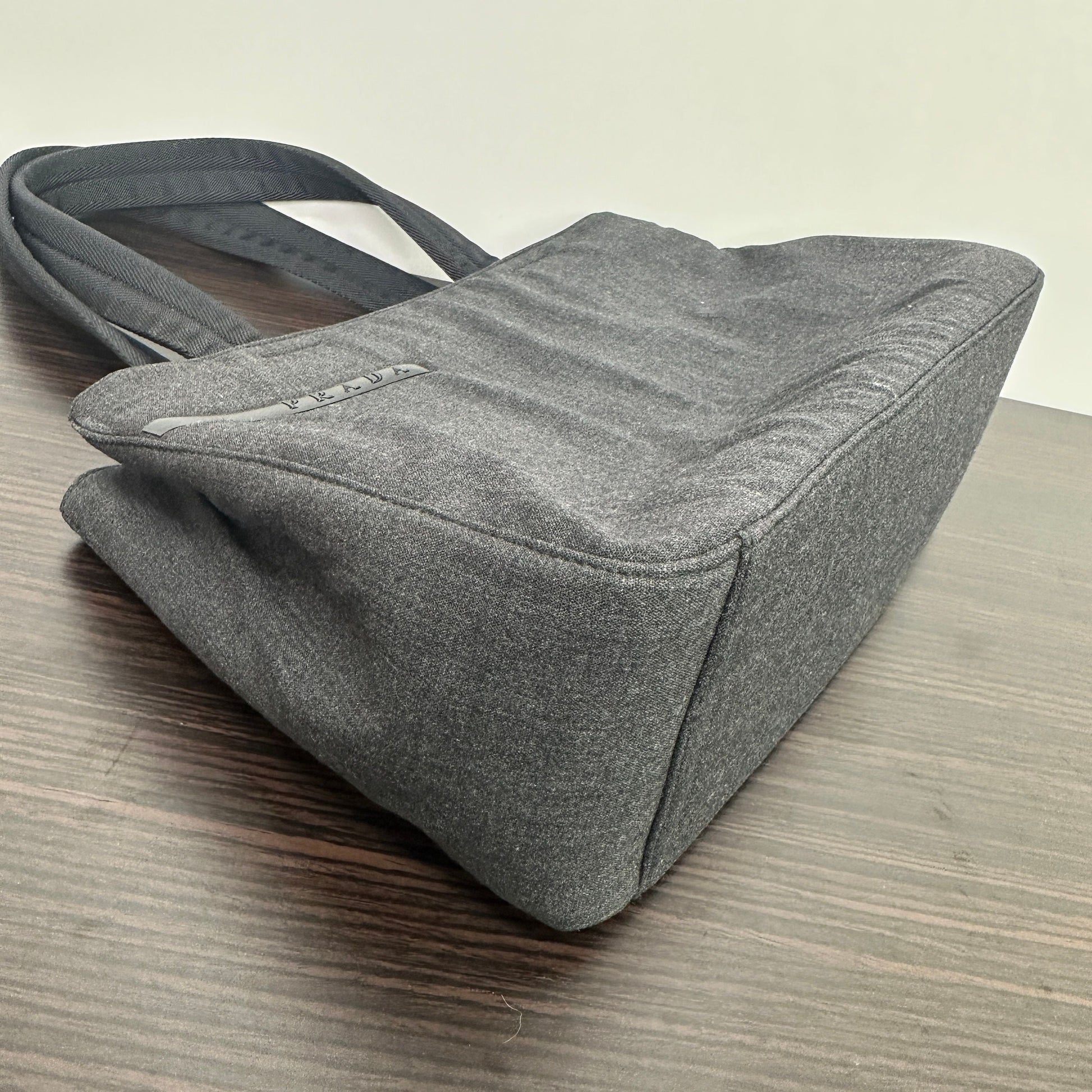 Prada Canvas Shoulder Bag - Black Totes, Handbags LB125337