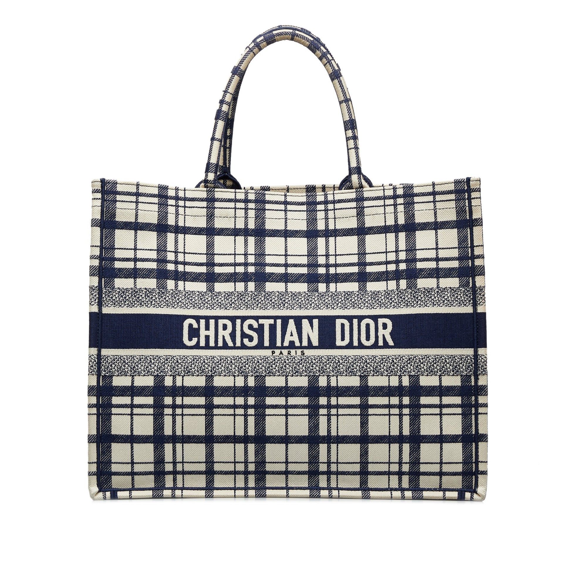 Dior Book Tote Canvas Tote