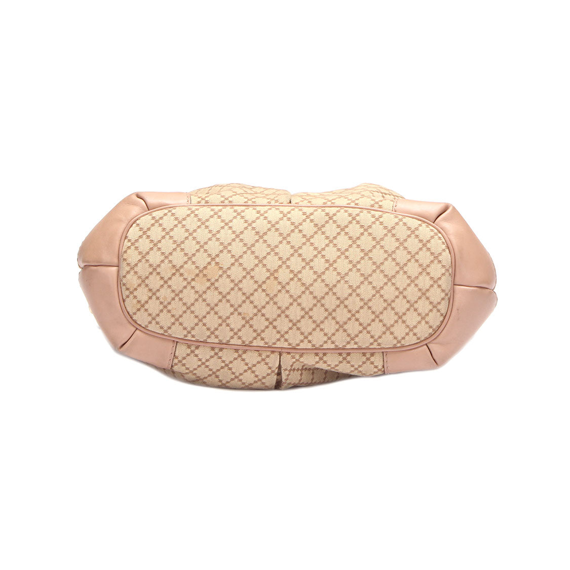Gucci Lou Canvas Top Handle Shoulder Bag