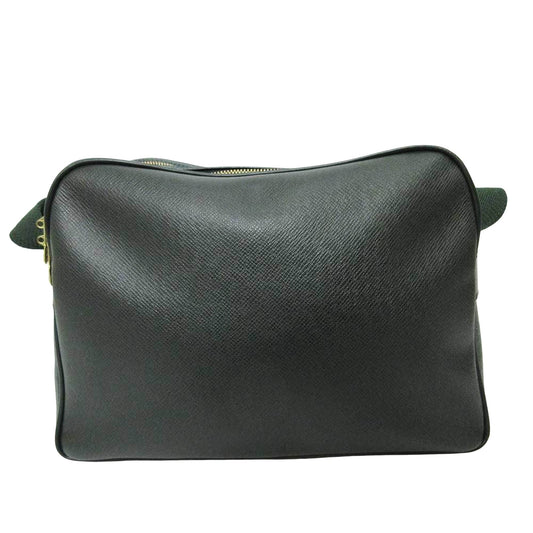 Louis Vuitton Green Leather Reporter pm shoulder bag