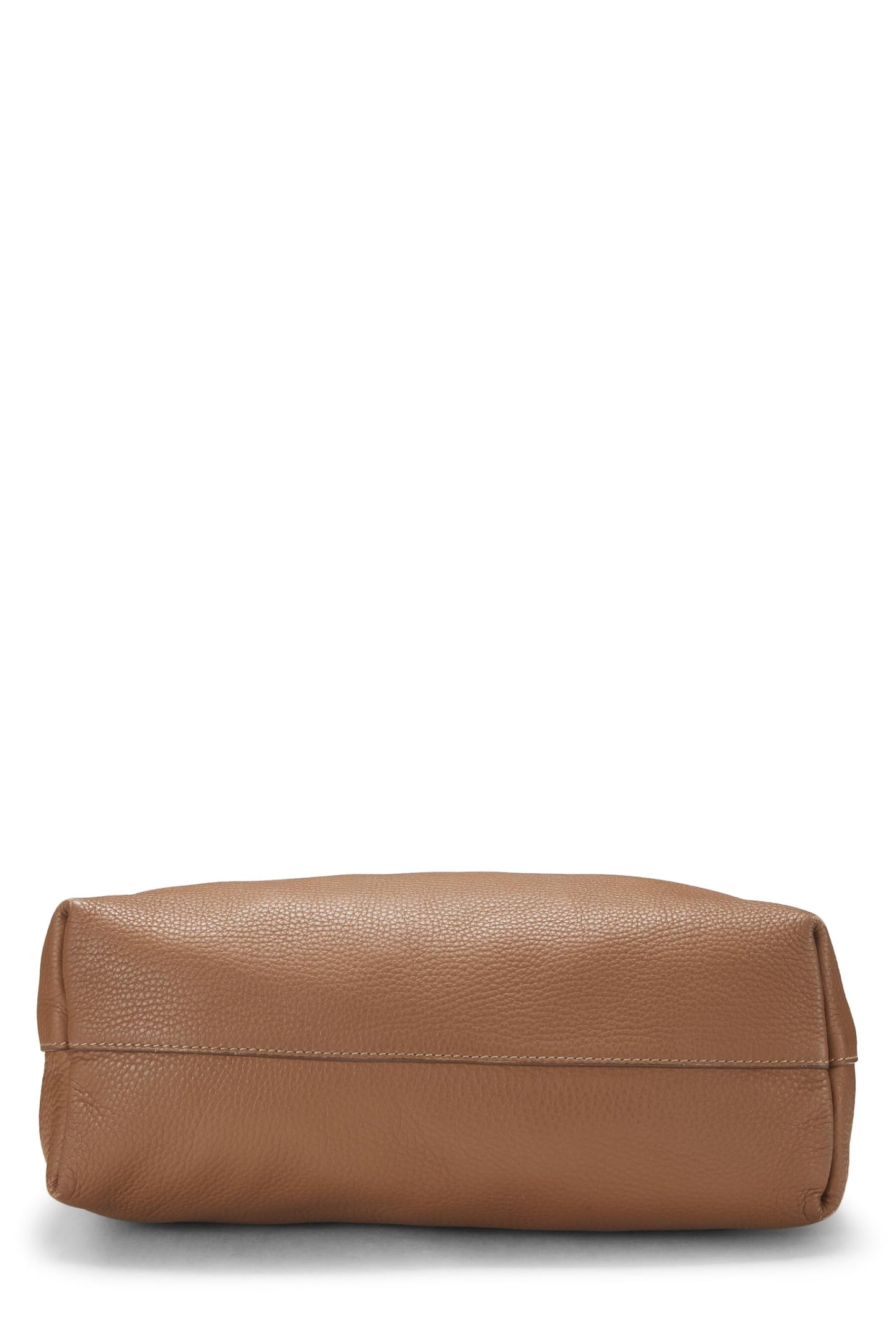 Prada, Brown Vitello Daino Phenix Convertible Shopping Tote, Brown