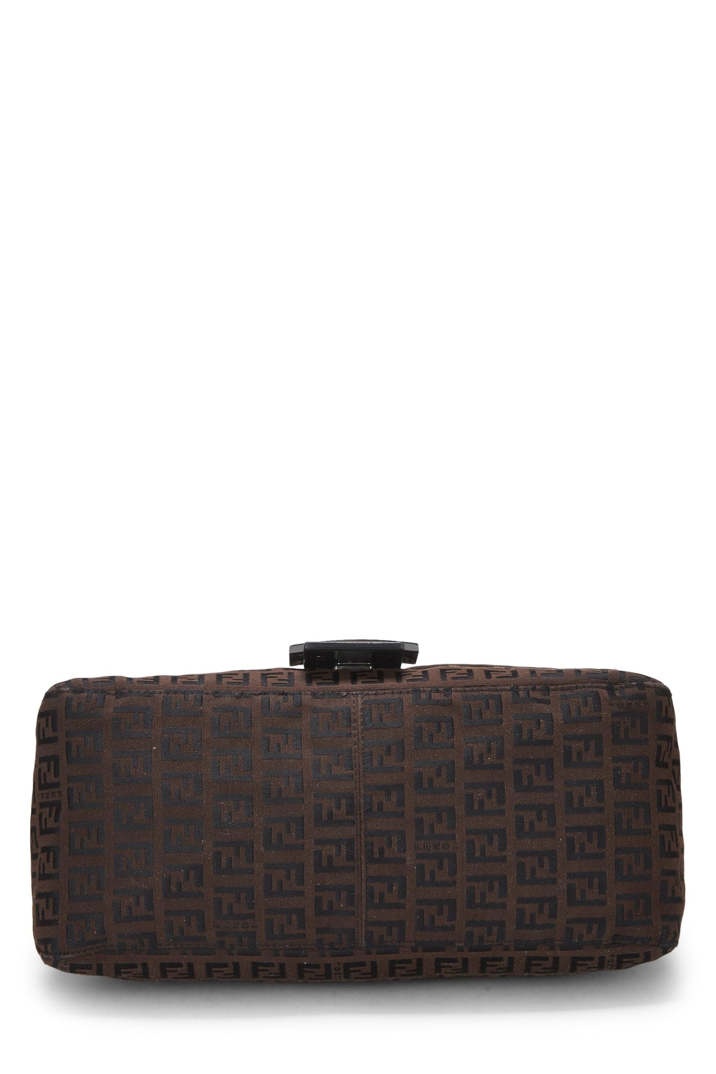 Fendi, Brown Zucchino Canvas Mama, Black