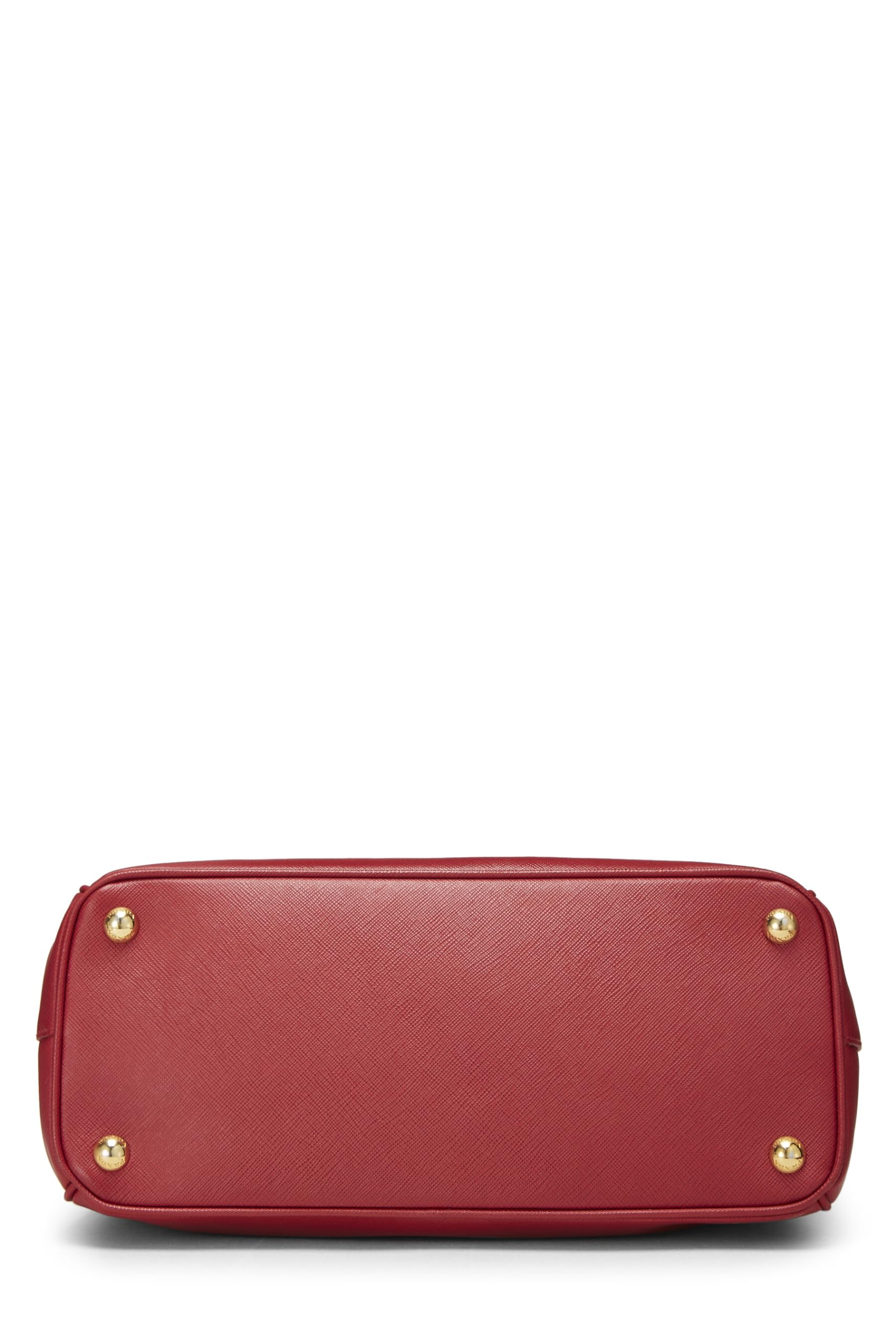 Prada, Red Saffiano Executive Tote Small, Red