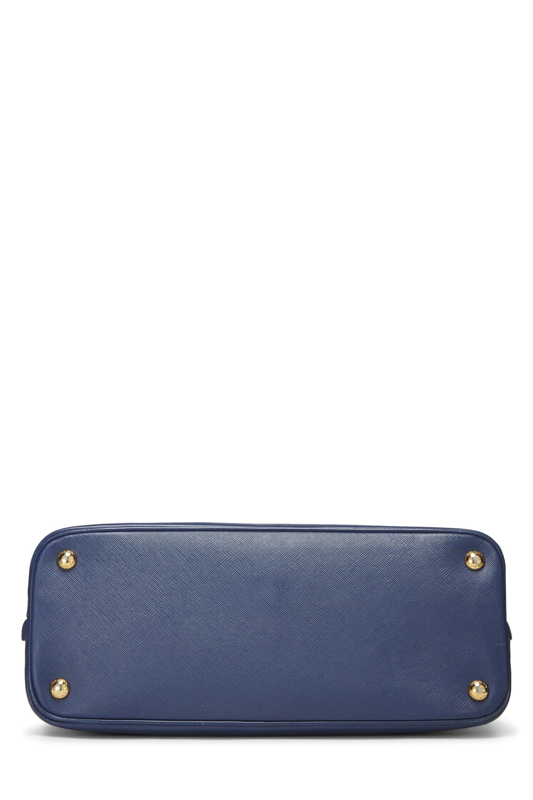 Prada, Blue Saffiano Promenade Medium, Blue Luxury Handbag