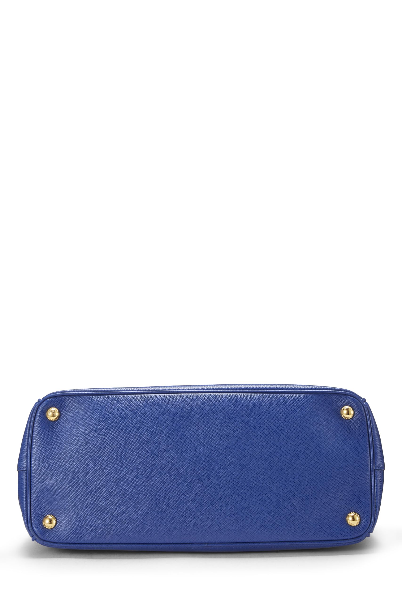 Prada, Blue Saffiano Executive Tote Medium, Blue