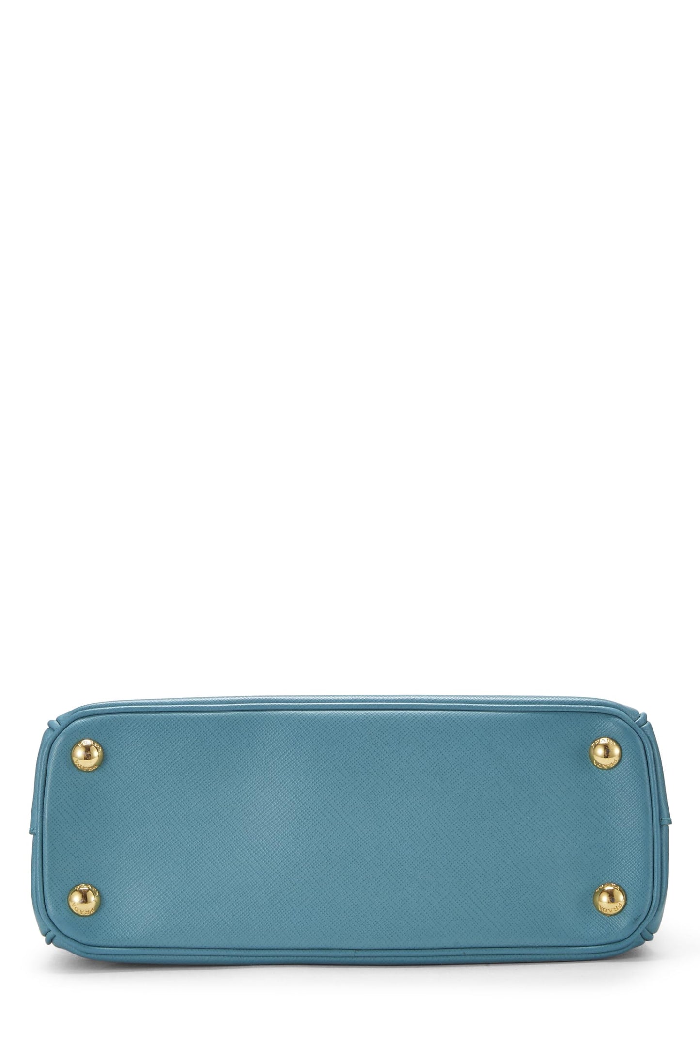 Prada, Blue Saffiano Executive Tote Small, Blue