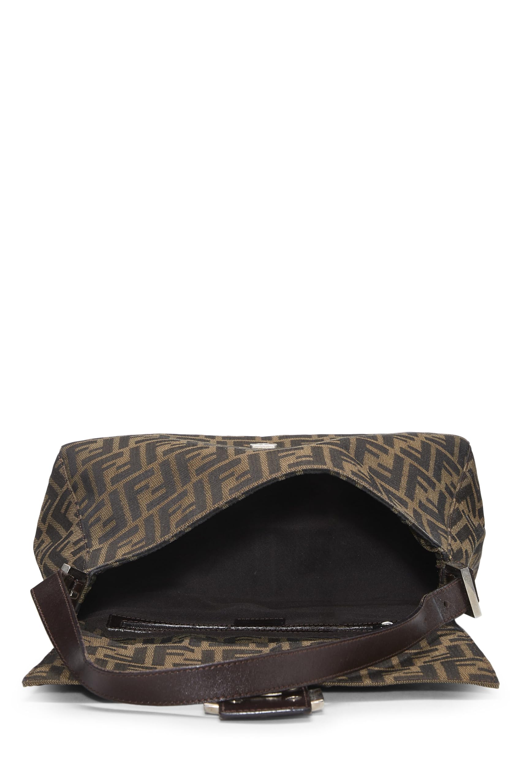 Fendi, Brown Zucca Canvas Mama, Brown