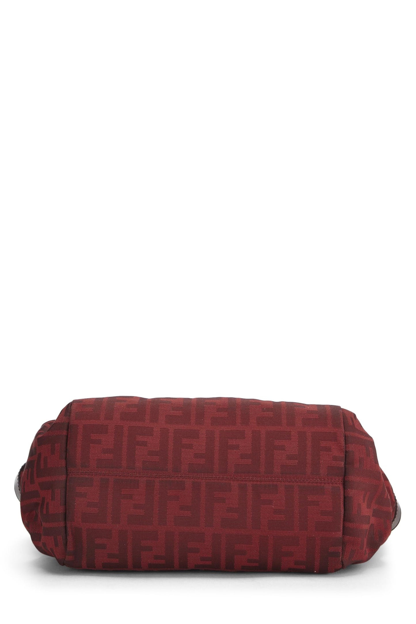 Fendi, Red Zucca Canvas Chef Pocket Tote Small, Red