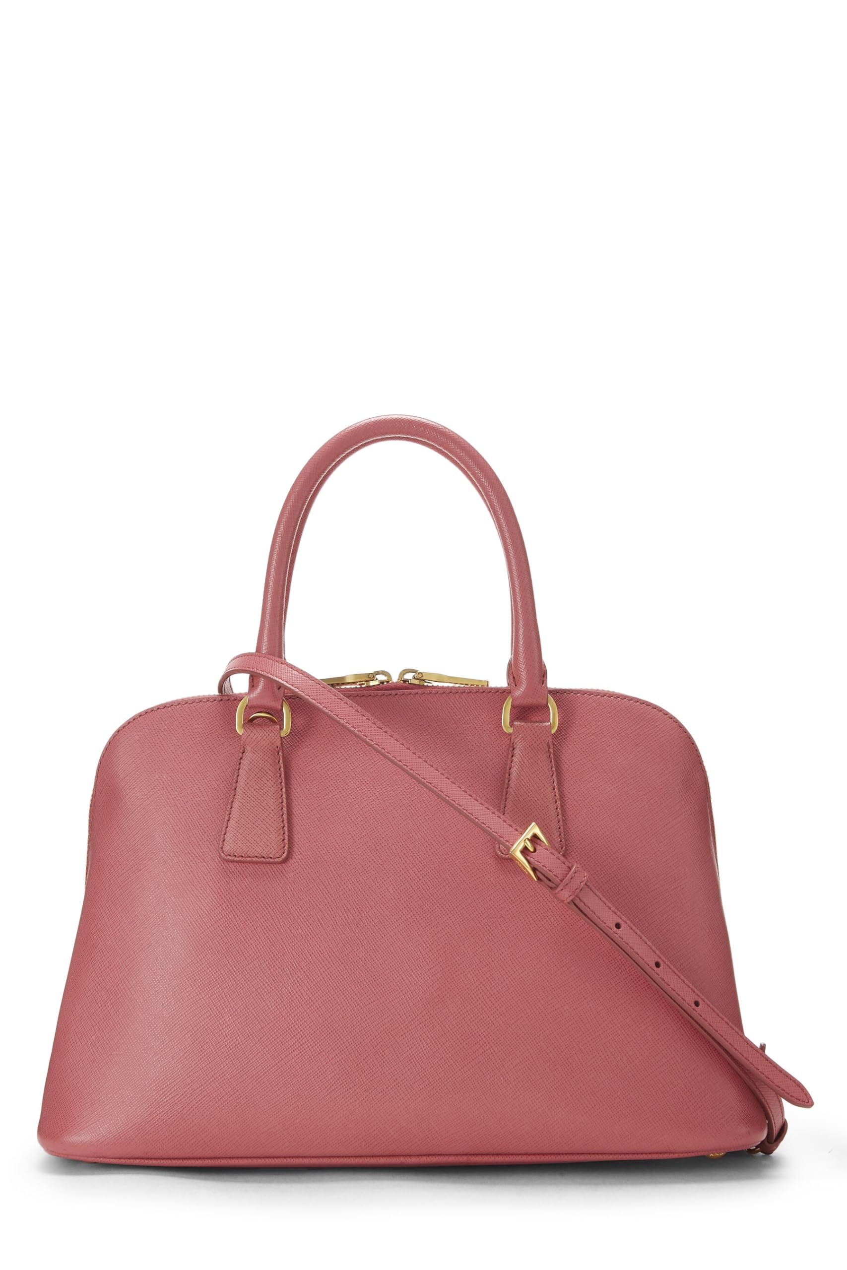 Prada, Blue Saffiano Promenade Medium, Pink Luxury Handbag