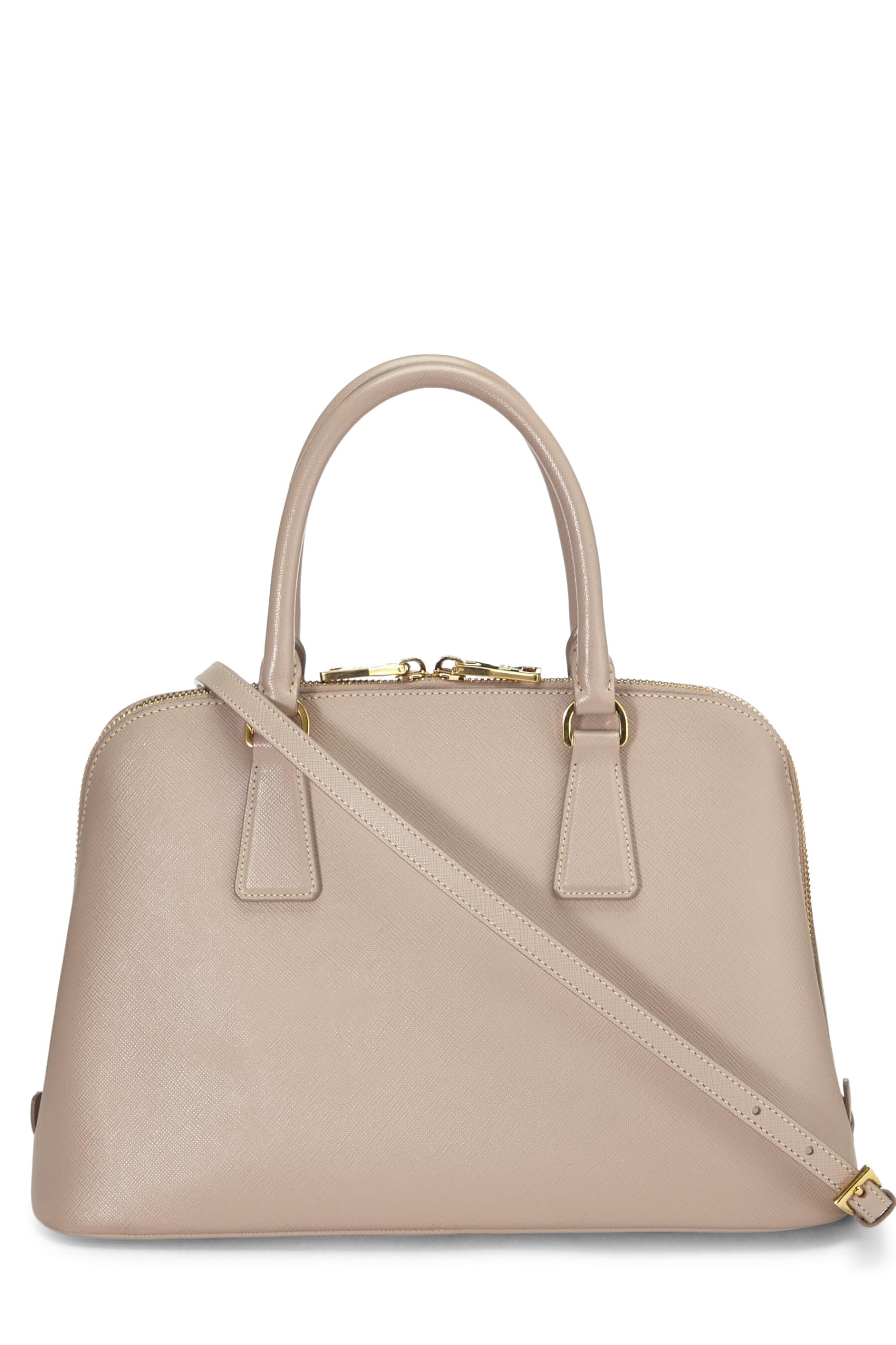 Prada, Pink Saffiano Promenade Medium, Pink Luxury Handbag