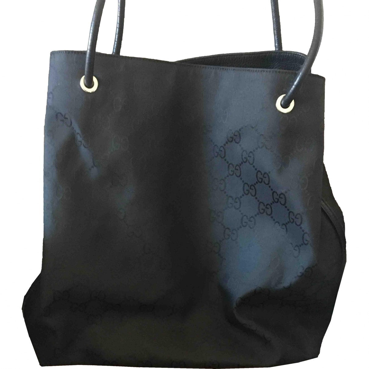 Gucci black cloth handbag