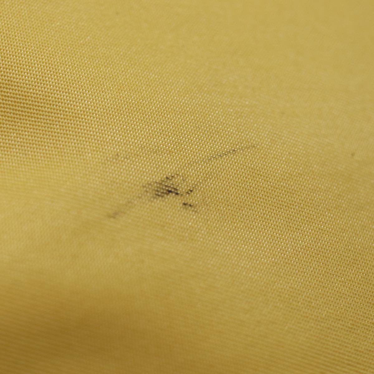 PRADA Hand Bag Nylon Yellow Auth 72745