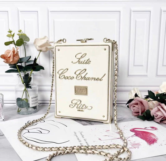CHANEL MINAUDIÃRE LIMITED EDITION CHANEL COCO CHANEL SUITE 202 RITZ PARIS GOLD-TONE HARDWARE