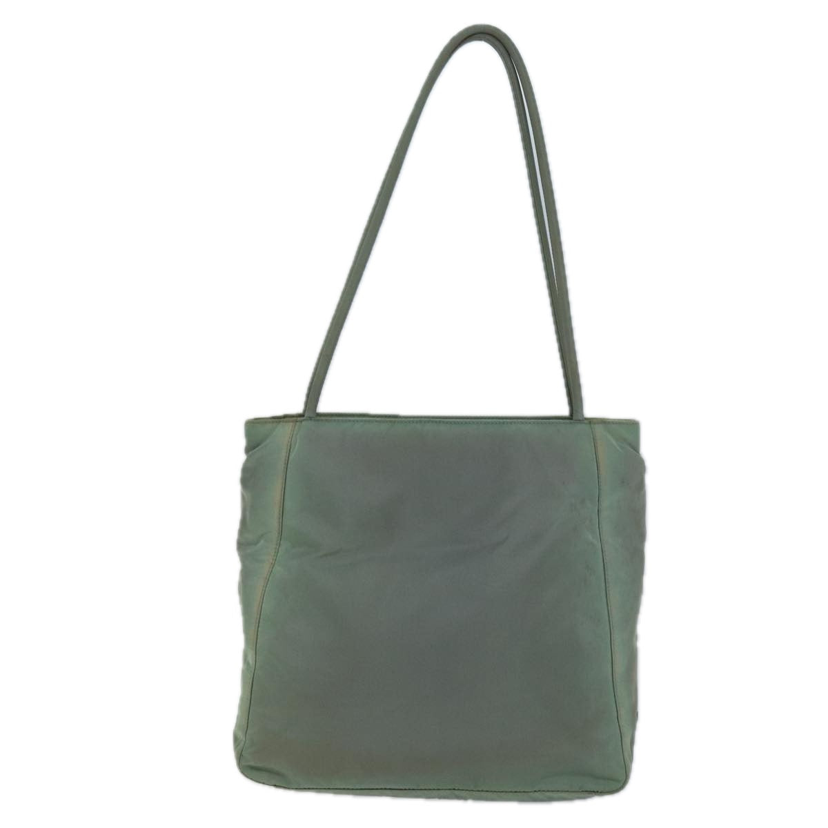 PRADA Tote Bag Nylon Khaki Auth 73155