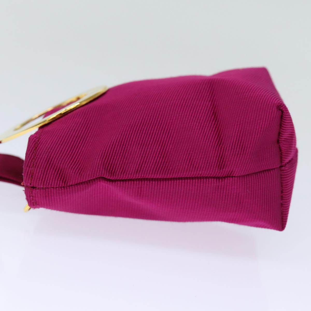 Luxury CELINE Pouch Nylon Pink 73360