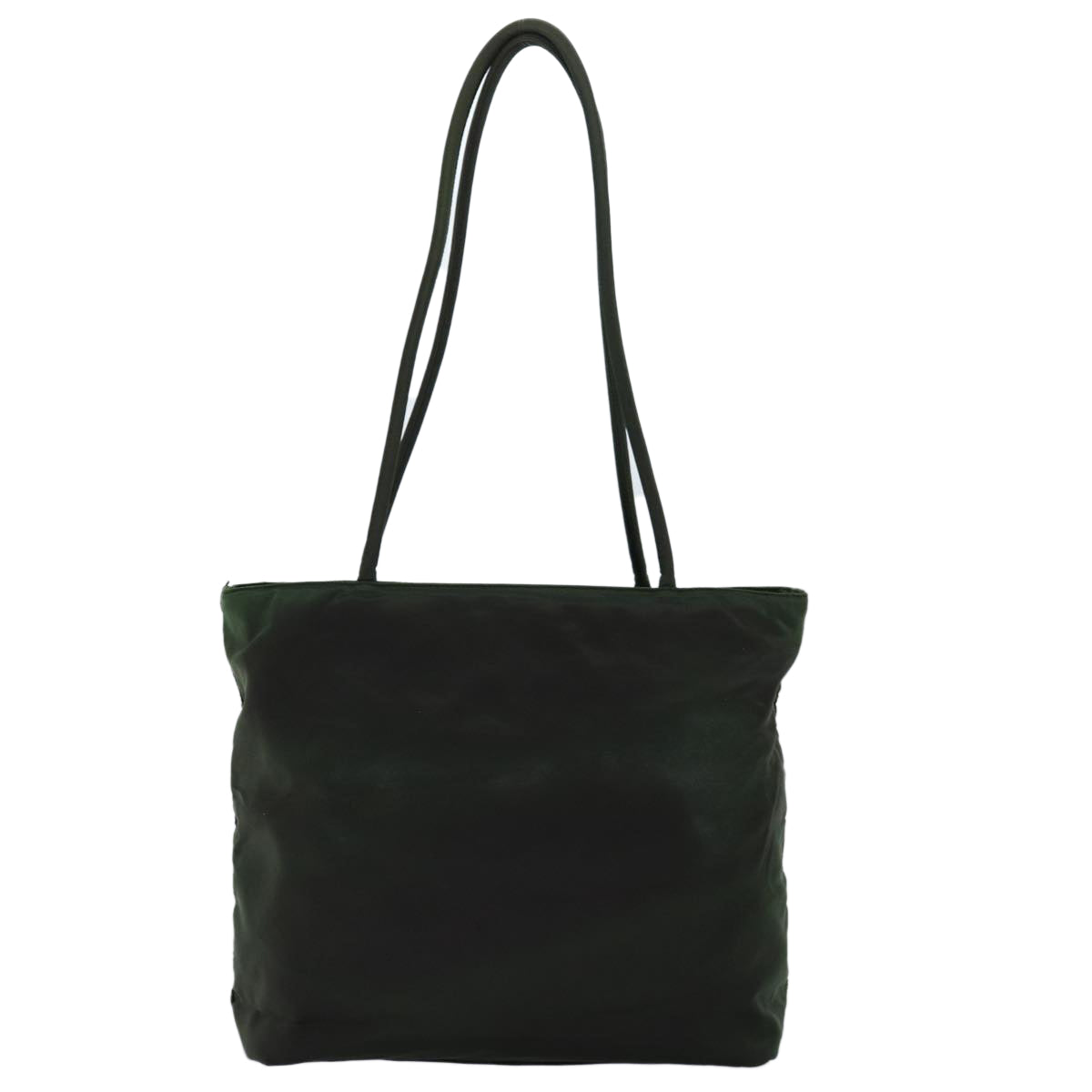 PRADA Tote Bag Nylon Khaki Auth 73455