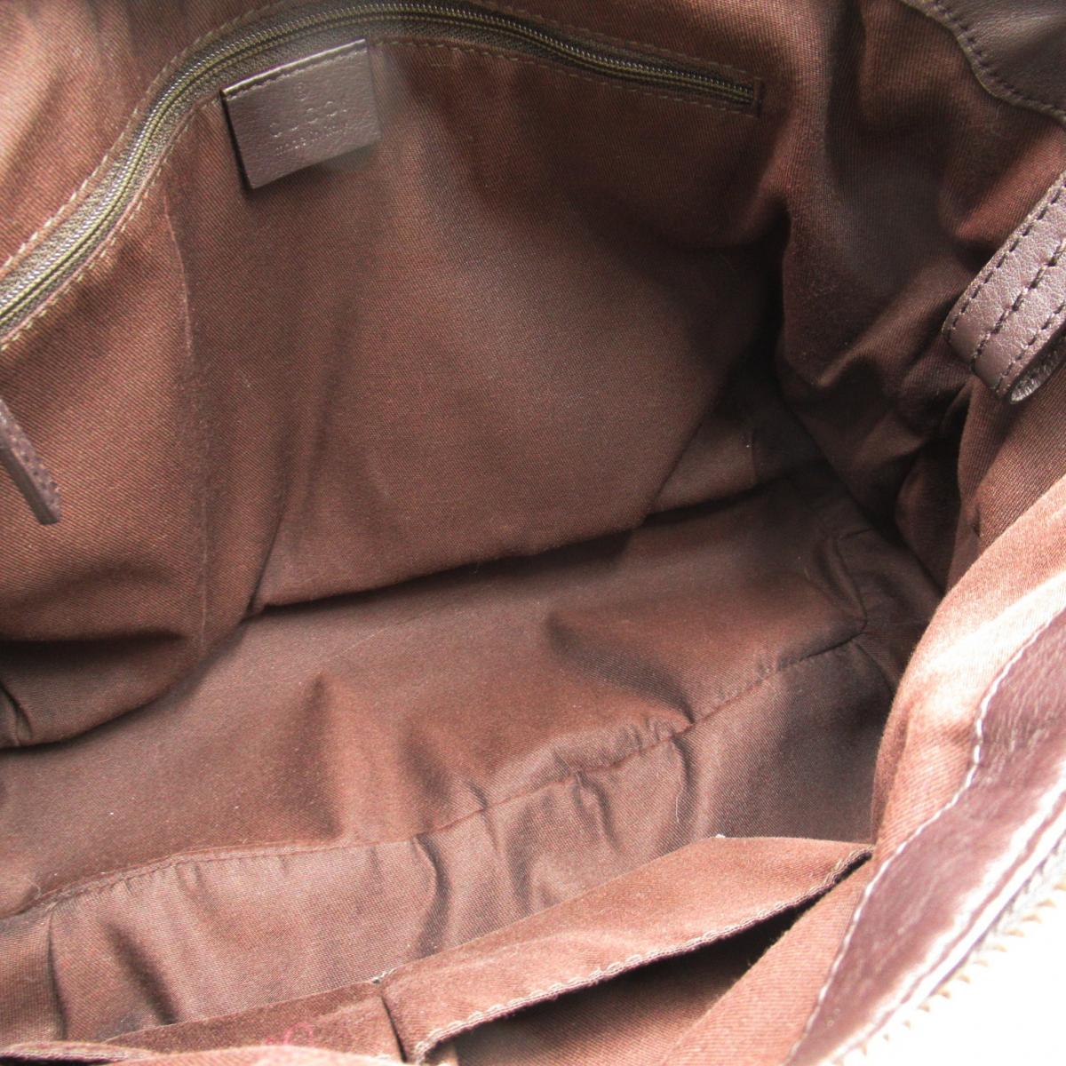 Gucci Lou Canvas Top Handle Handbag