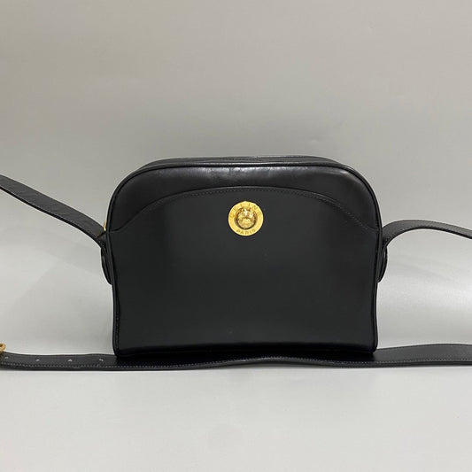 CELINE Shoulder Bag Calfskin, Leather black Star Ball logo Metal Women