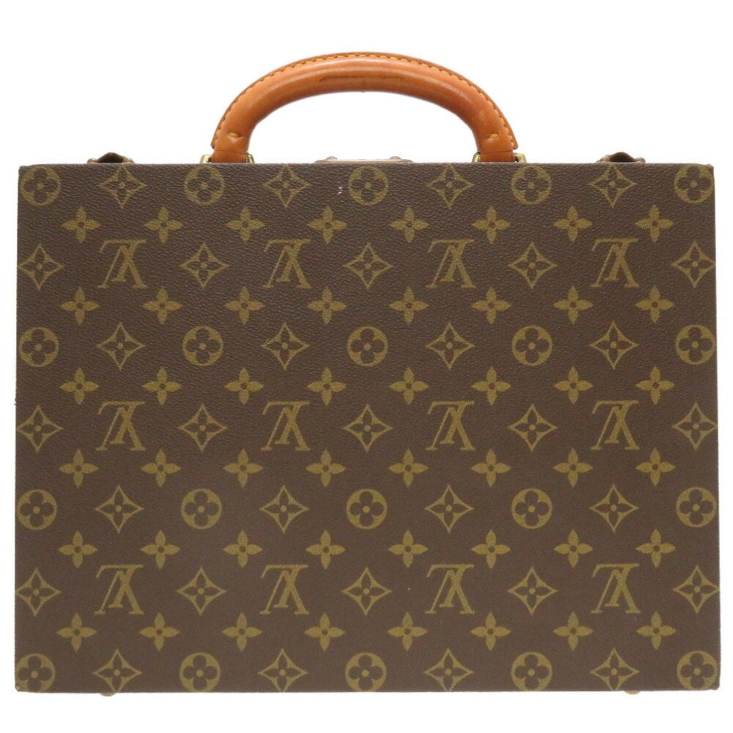Louis Vuitton Brown Canvas boite bijoux briefcase bag