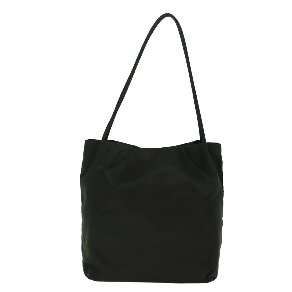 PRADA Shoulder Bag Nylon Khaki Auth 74875
