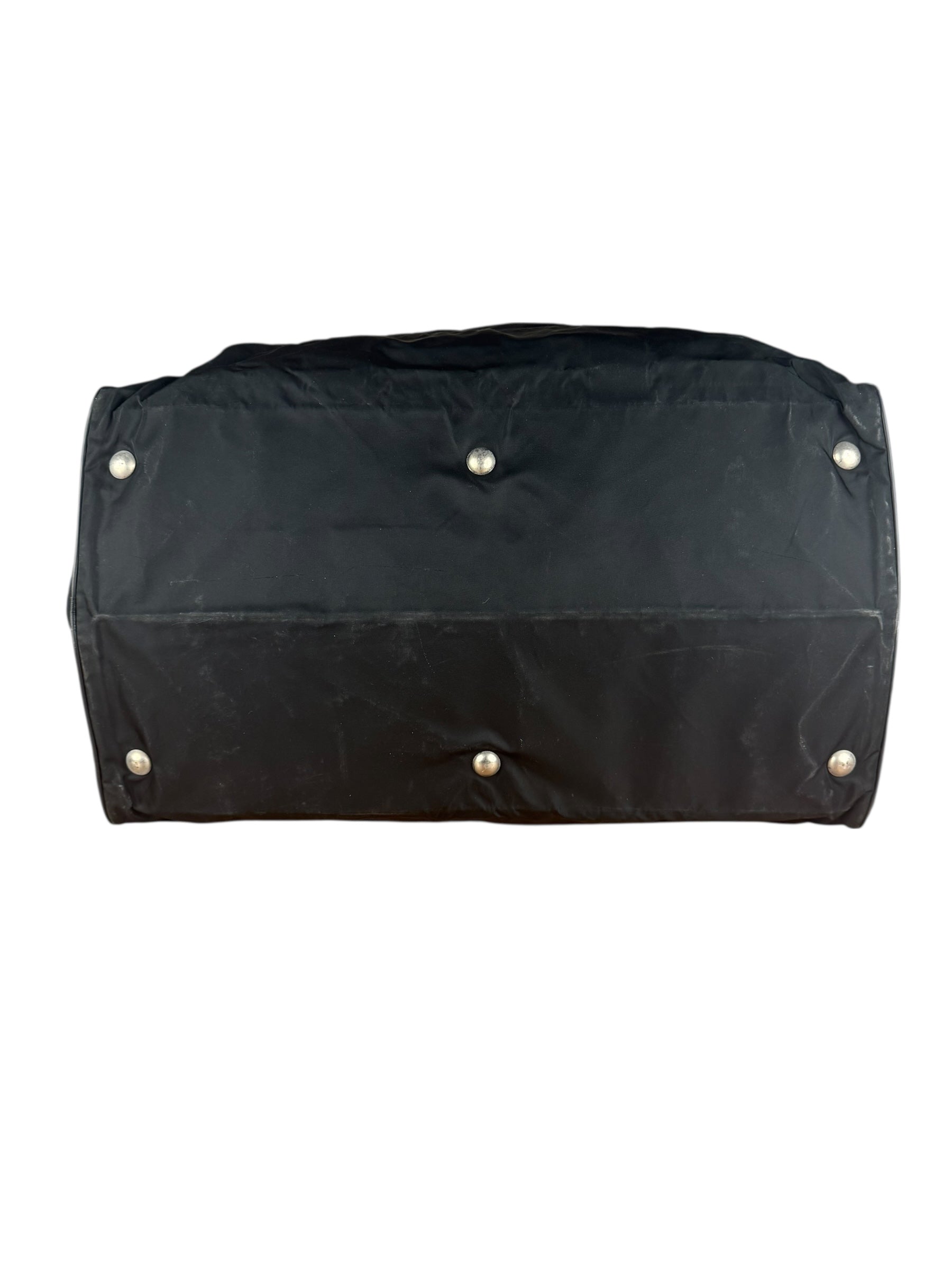 Prada Black Nylon Duffle Bag