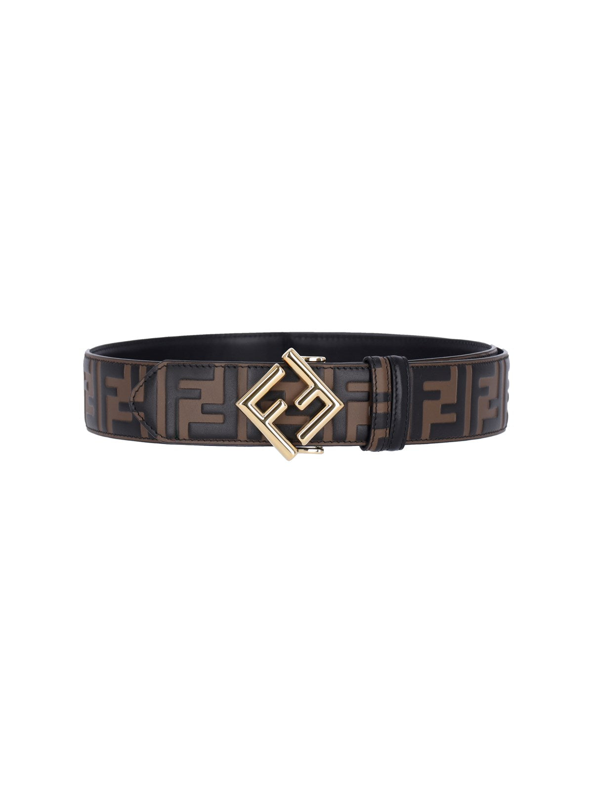 Fendi Women "Ff Diamonds" Reversible Belt
