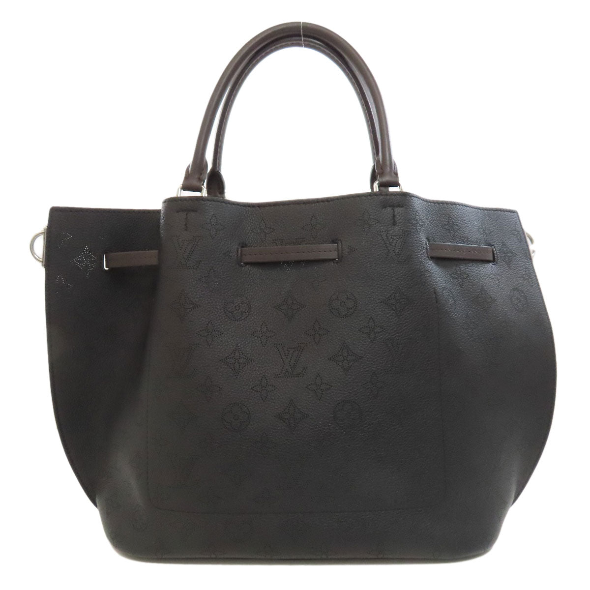 LOUIS VUITTON Tote Bag Mahina leather black Giroratta
