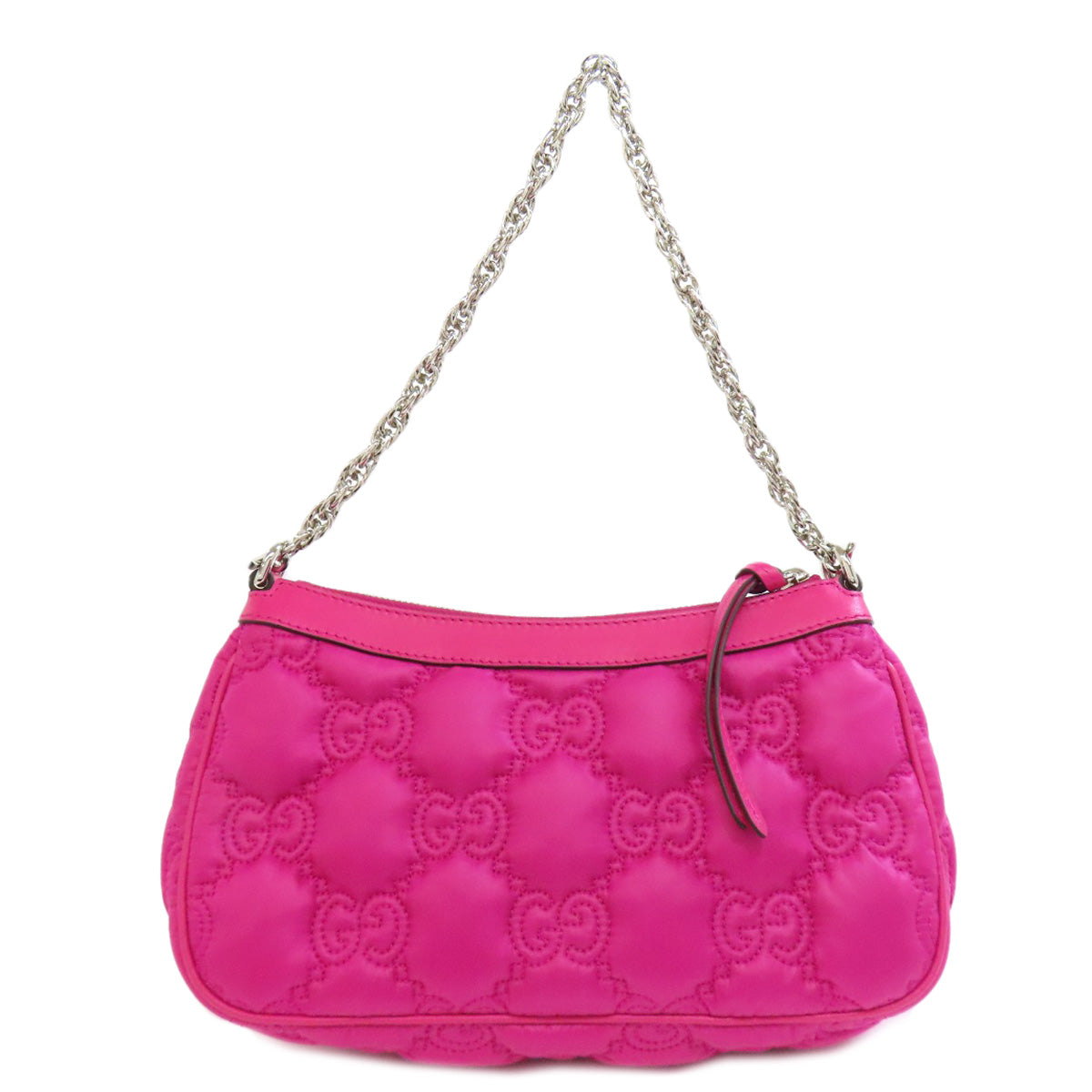 GUCCI Handbag 735049 Nylon pink GG Matelasse