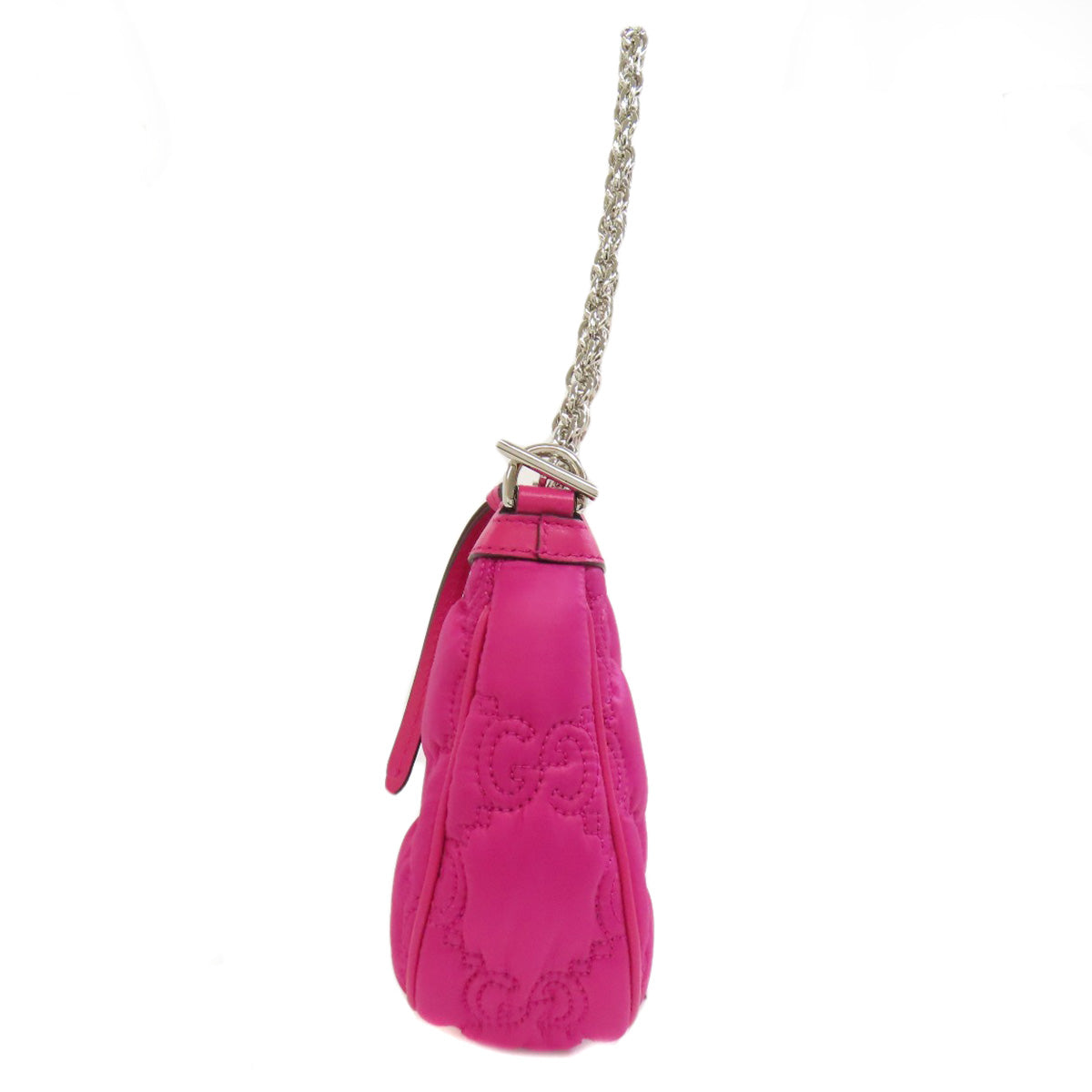 GUCCI Handbag 735049 Nylon pink GG Matelasse