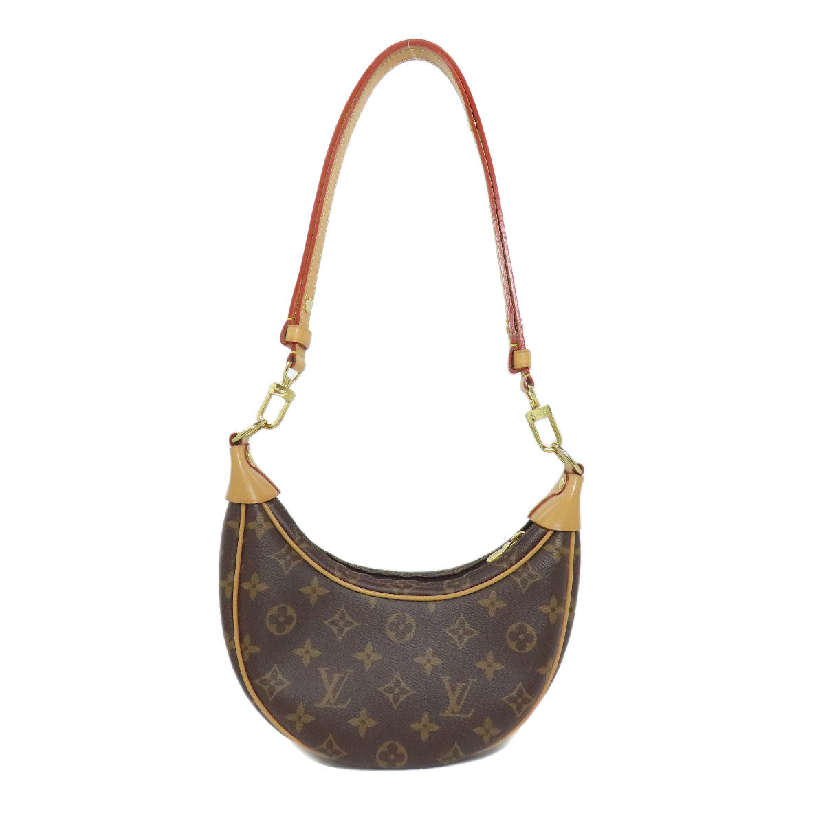 Elegant Women's Shoulder Bag | LOUIS VUITTON Shoulder Bag Monogram canvas Brown loop