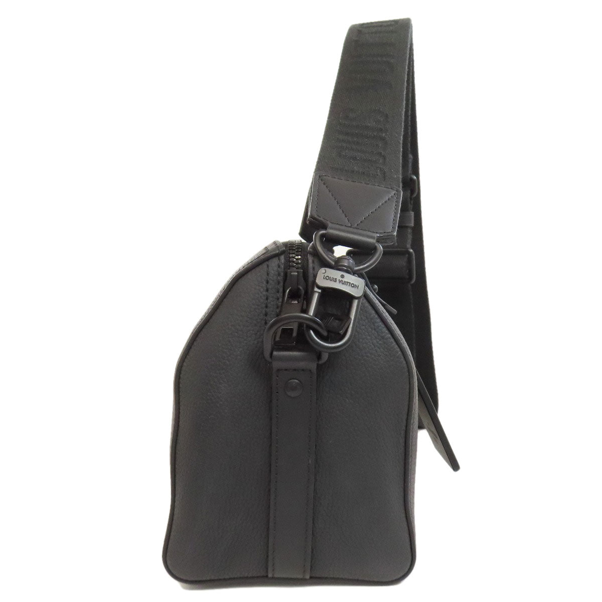 Elegant Women's Shoulder Bag | LOUIS VUITTON Shoulder Bag Calfskin black City Keepall