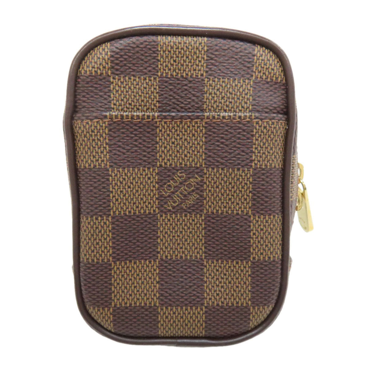 LOUIS VUITTON Accessory pouch Damier canvas Brown Etui Okapi PM Women