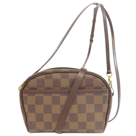 LOUIS VUITTON Shoulder Bag Damier canvas Brown Pochette Ipanema PM