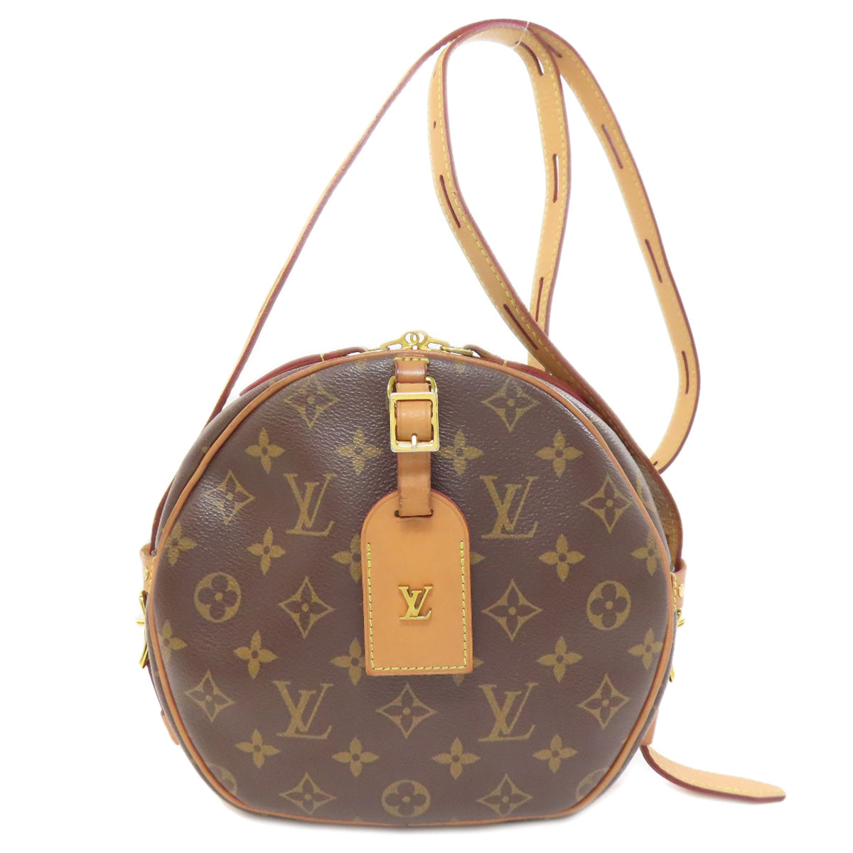 LOUIS VUITTON Shoulder Bag Monogram canvas Brown Bowt Chapot Supreme Women
