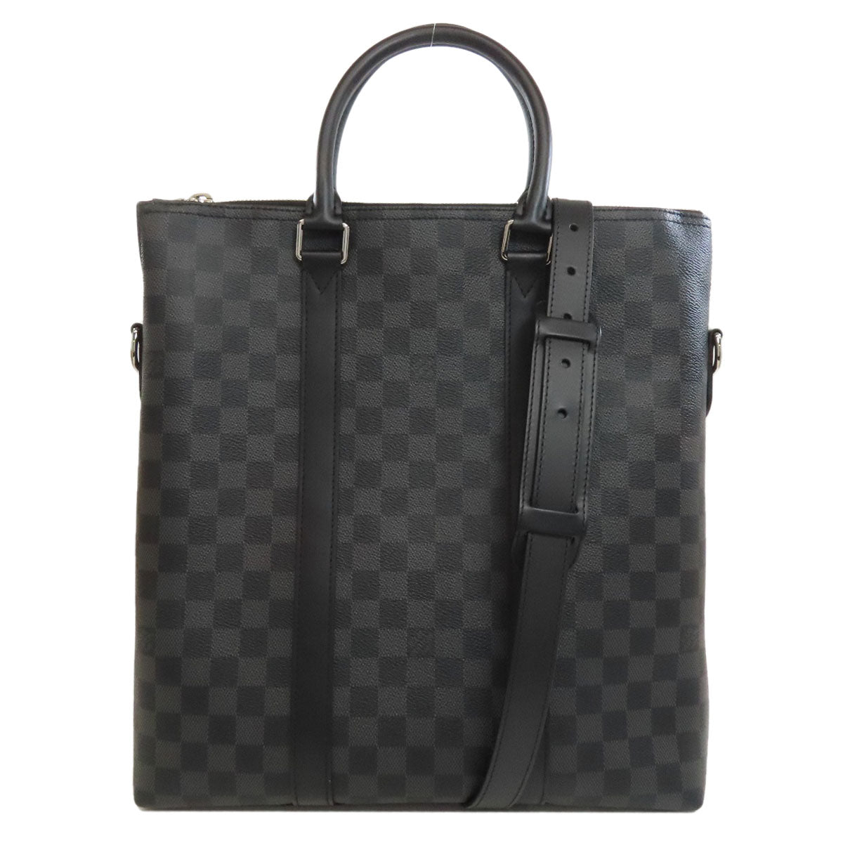 LOUIS VUITTON Handbag Damier canvas gray Ant tote