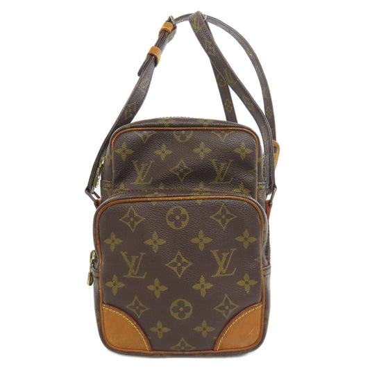 LOUIS VUITTON Shoulder Bag Monogram canvas Brown Amazone